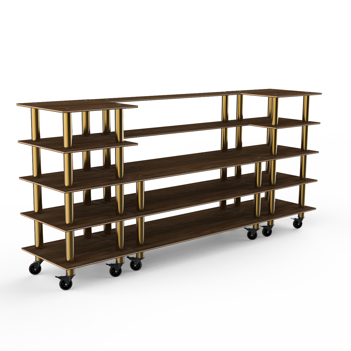 Bread & Pastry Station L 130.0" W 29.5" Modular