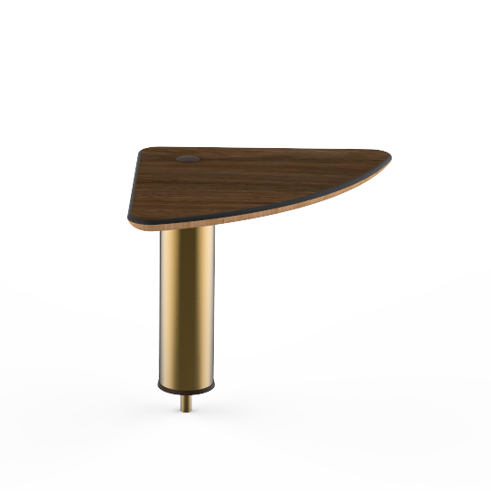 Small Triangle High Display Shelf L 14.0" W 14.0" Modular