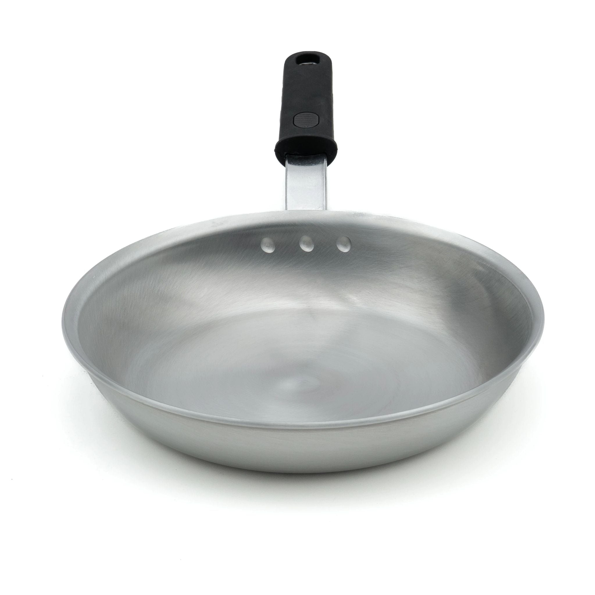 10-Inch Wear-Ever® Rivetless Fry Pan with Natural Finish and Silicone Handle