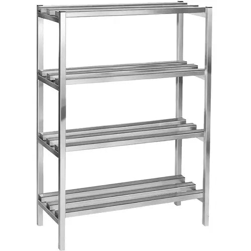 20" x 48" Adjustable Tubular Aluminum 4-Shelf Kit