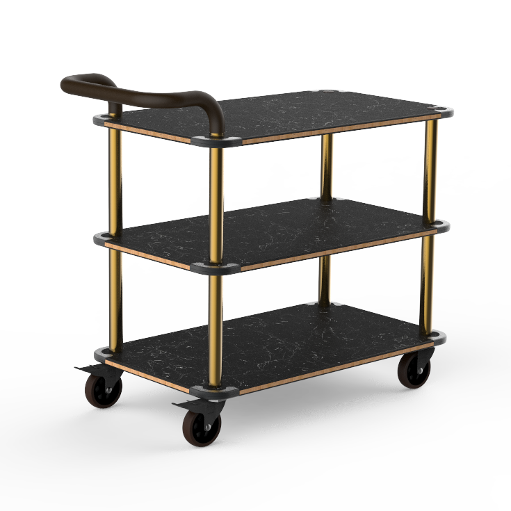 Service Cart L 41.5" W 21.0" Rollin
