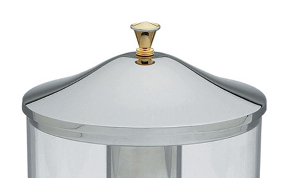 Replacement parts for 46280 New York, New York® - Cover with knob mirror-finished stainless steel