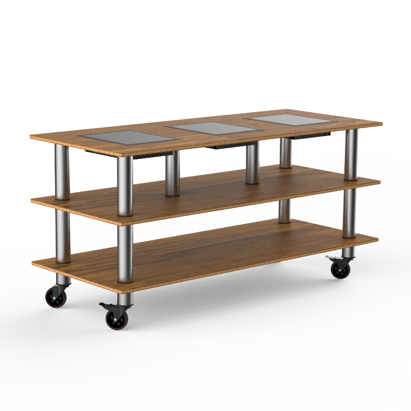 Triple Warming Station L 71.0" W 29.5" Modular