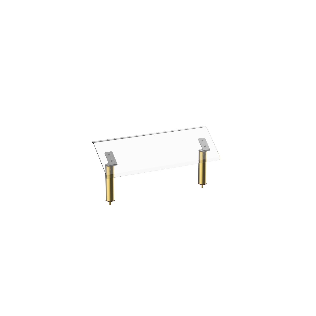 Self-Service Breath Guard L 47.0" W 18.5" Modular