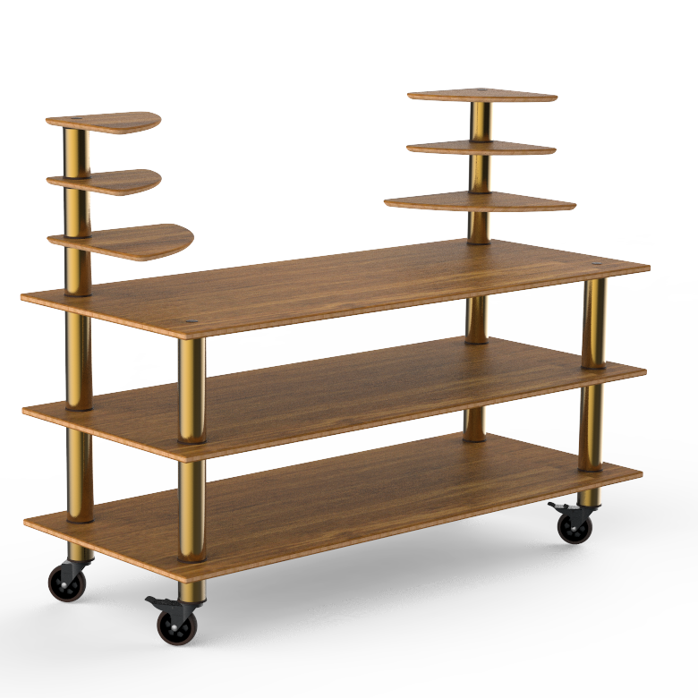 Classic Multi Shelf Station L 71.0" W 29.5" Modular