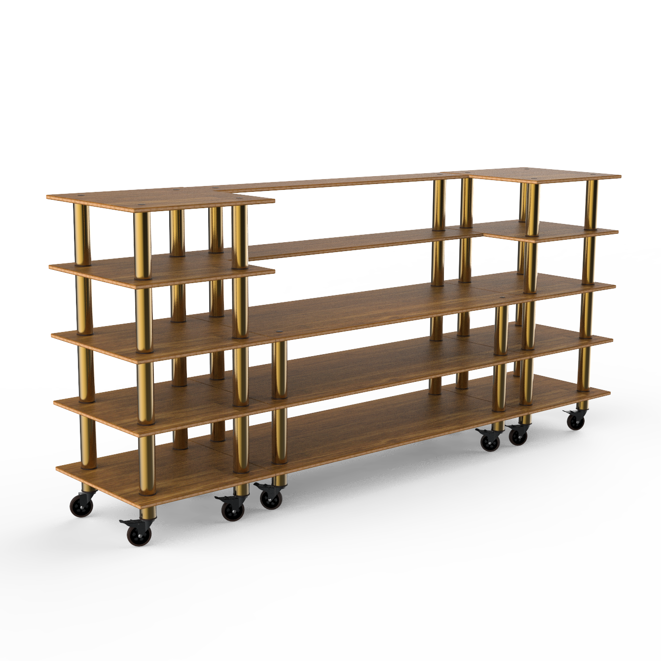 Bread & Pastry Station L 130.0" W 29.5" Modular