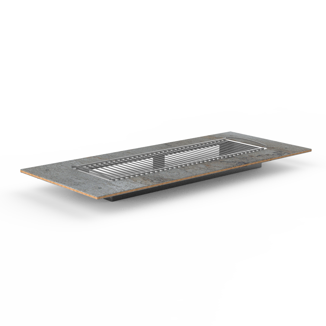 Heat Tabletop Grill L 71.0" W 29.5" Modular