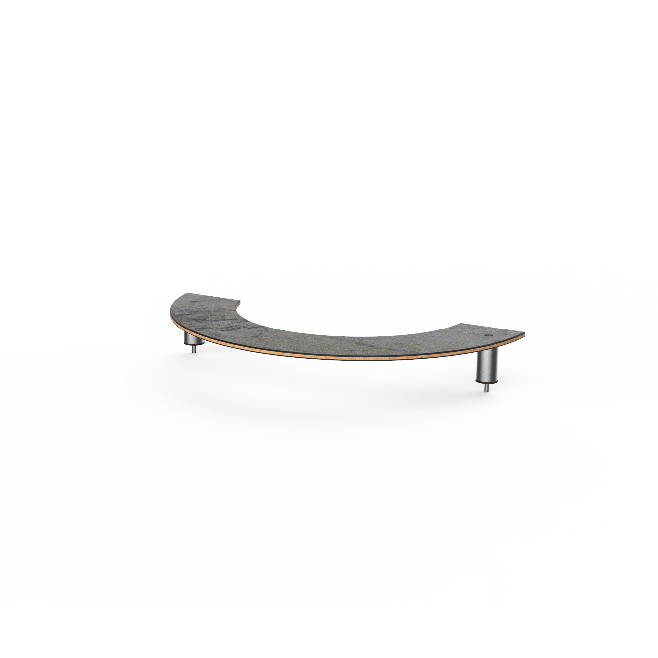 Creative Curved Inner Shelf L 53.0" W 26.5" Modular