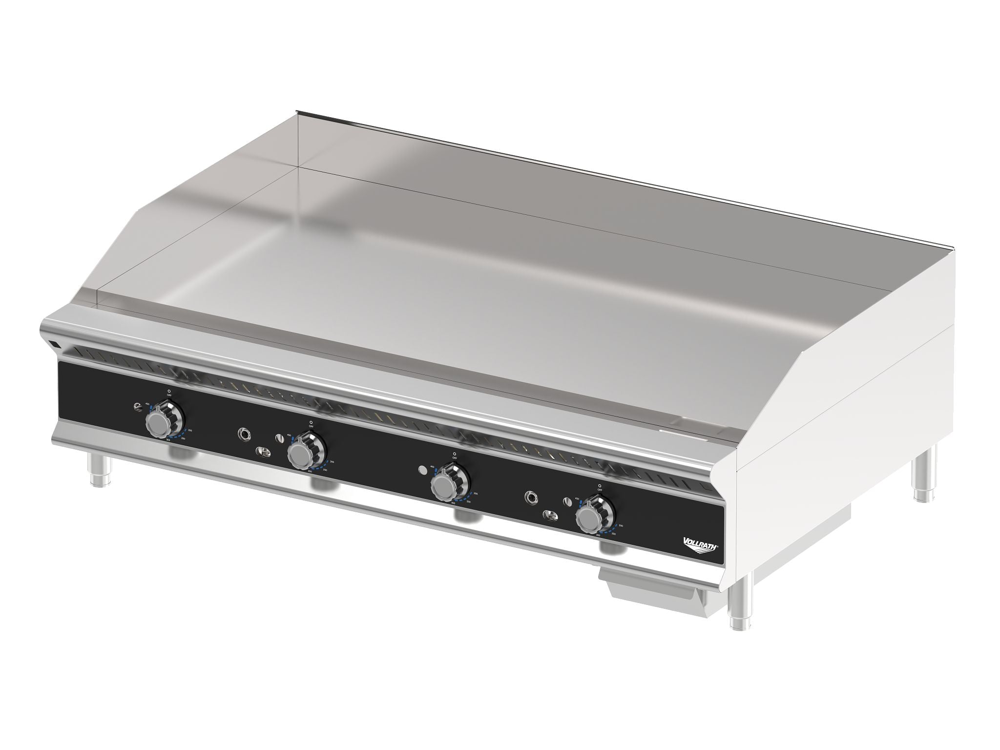 48-Inch Heavy-Duty Flat-Top Gas Griddle with Thermostatic Controls