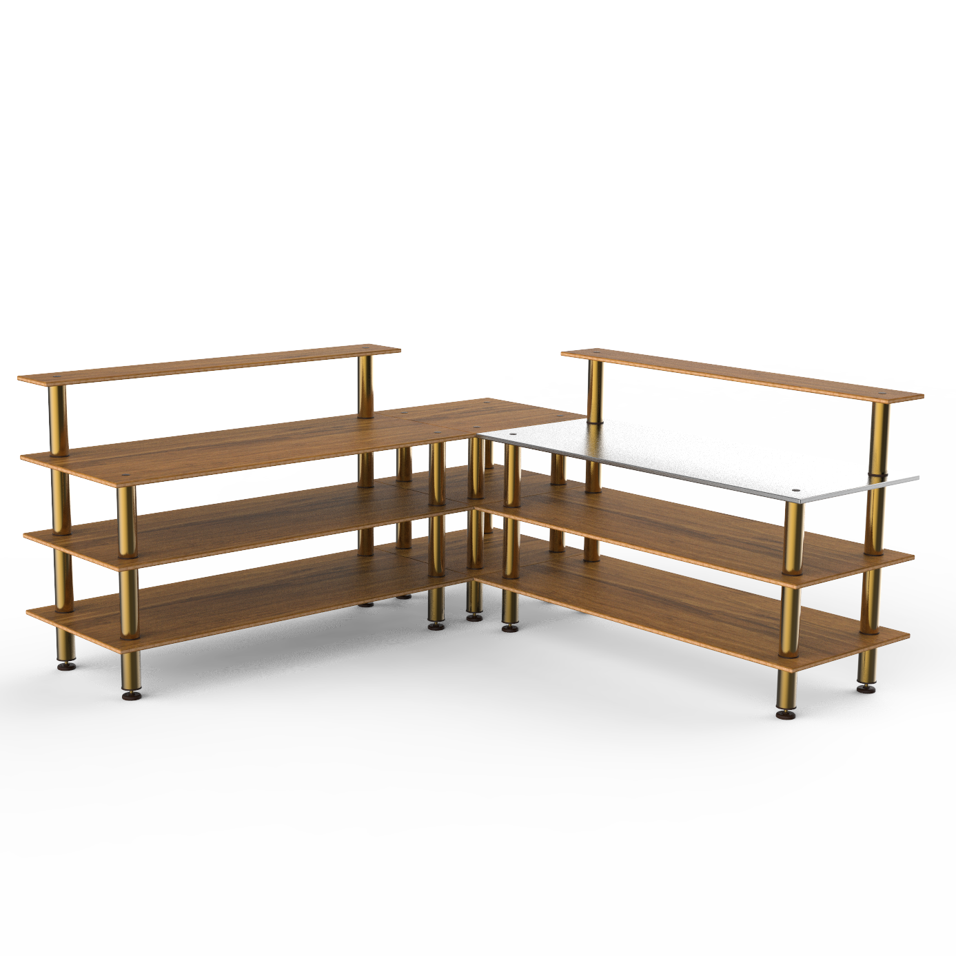 Pro Corner Station L 100.5" W 100.5" Modular