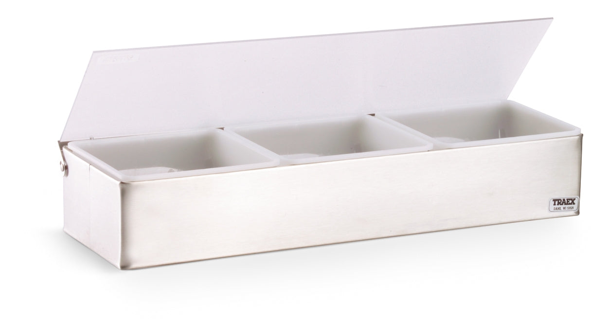 Traex® Kondi-Keeper™ Stainless Steel Condiment Dispensers
