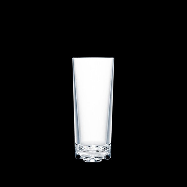 Strahl Vivaldi 10 oz. Plastic Collins Glass, Clear