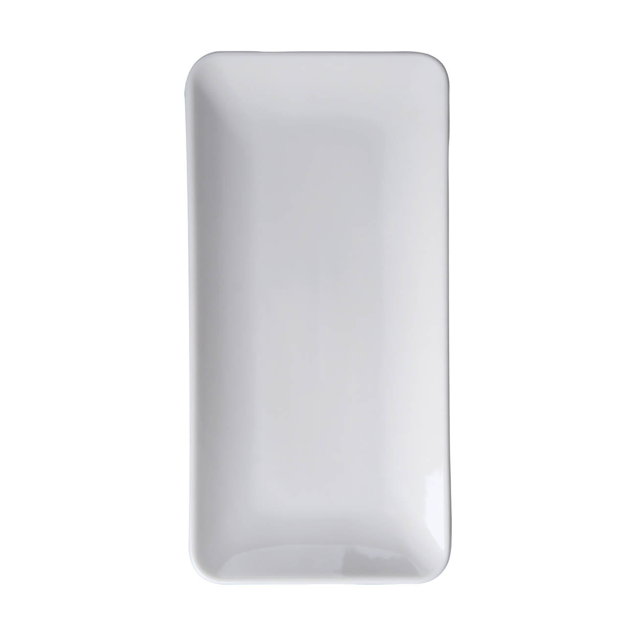 HydroZero™  Platter, 11.8”D x 6"W, rectangular, Ivory