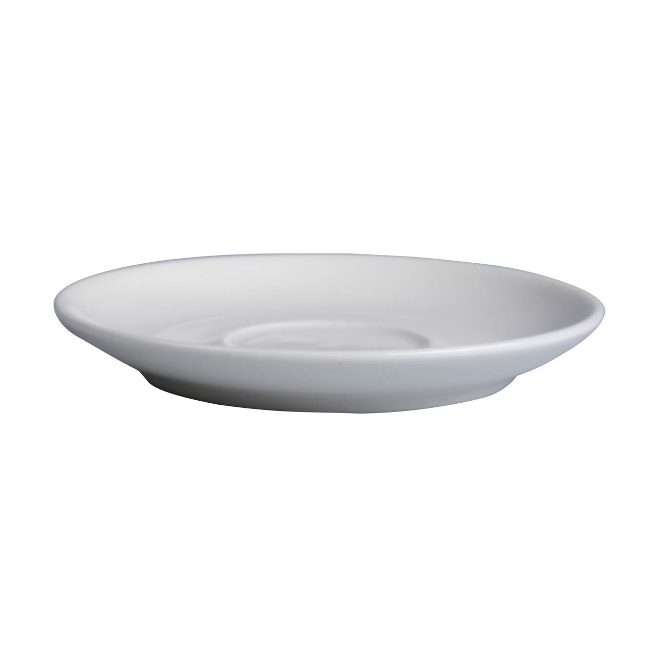 HydroZero™  Saucer, 5” dia., round, Ivory