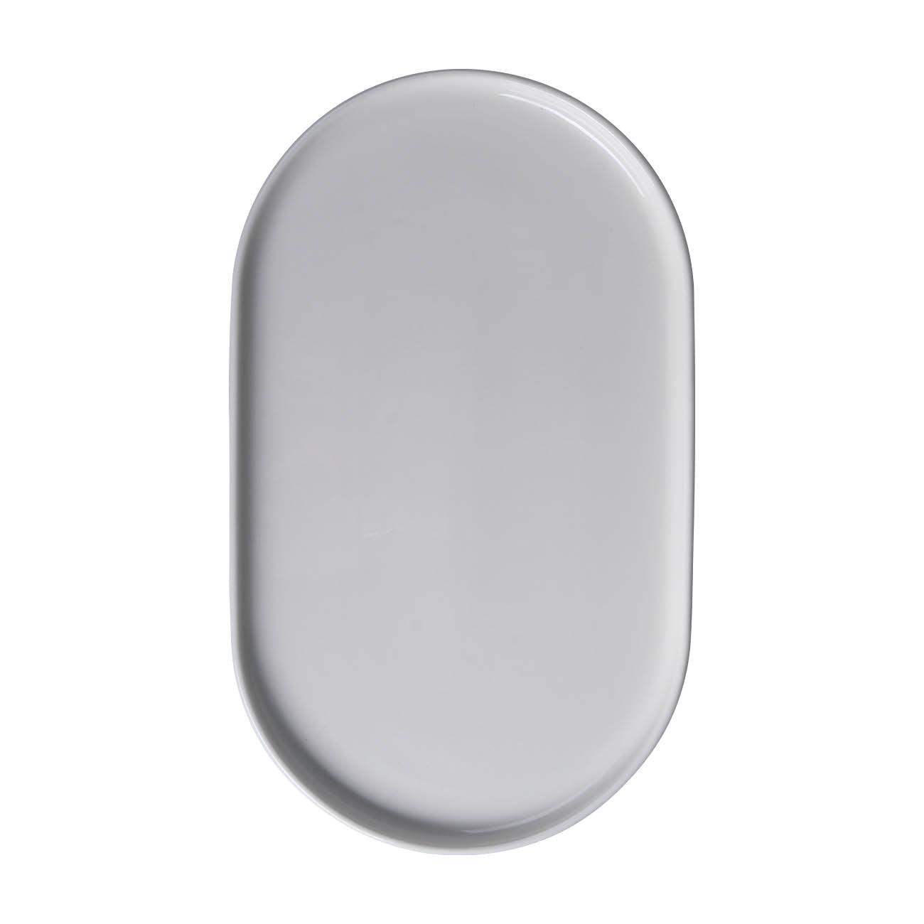 HydroZero™  Platter, 9.84", oval, Ivory