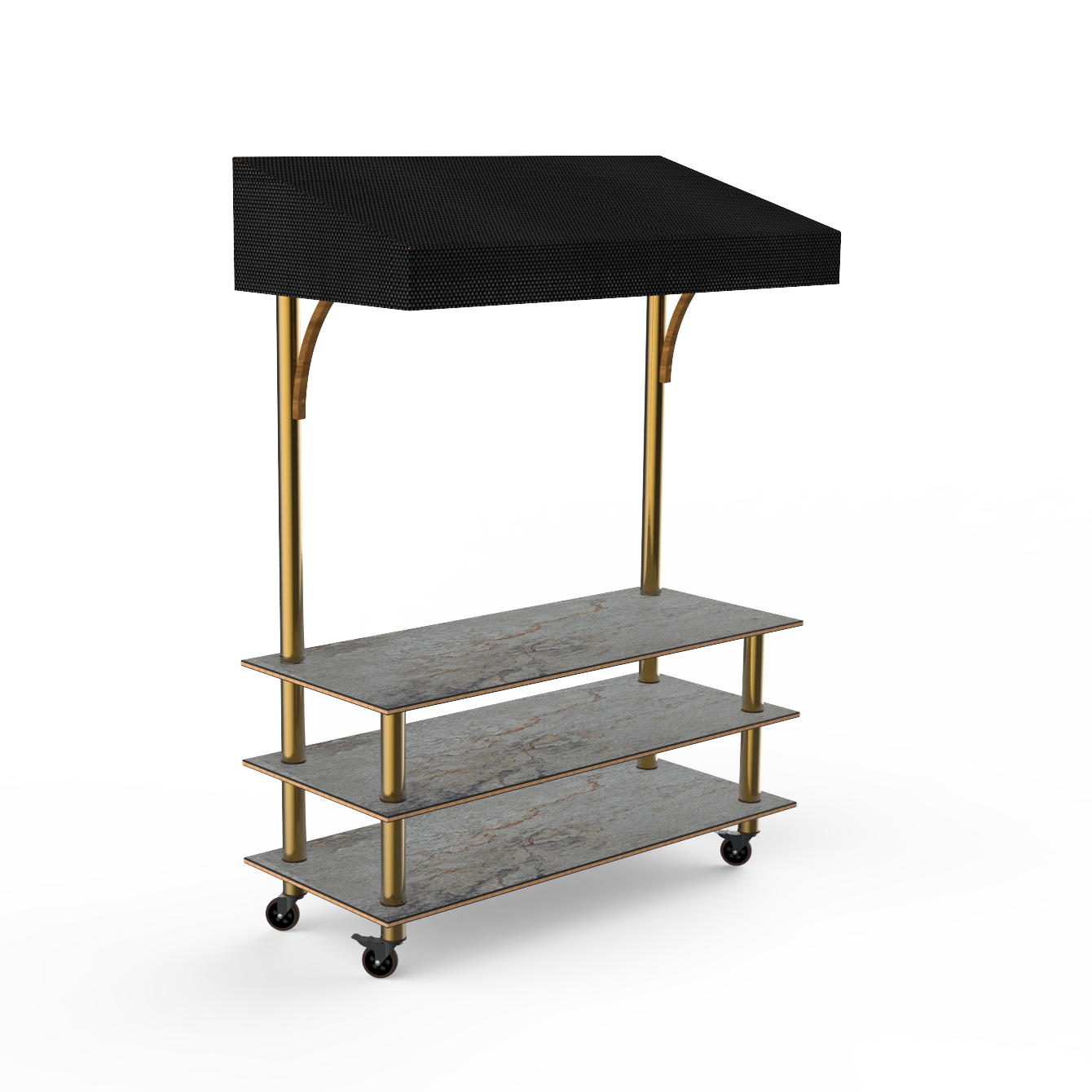 Classic Canopy Station L 130.0" W 35.0" Modular