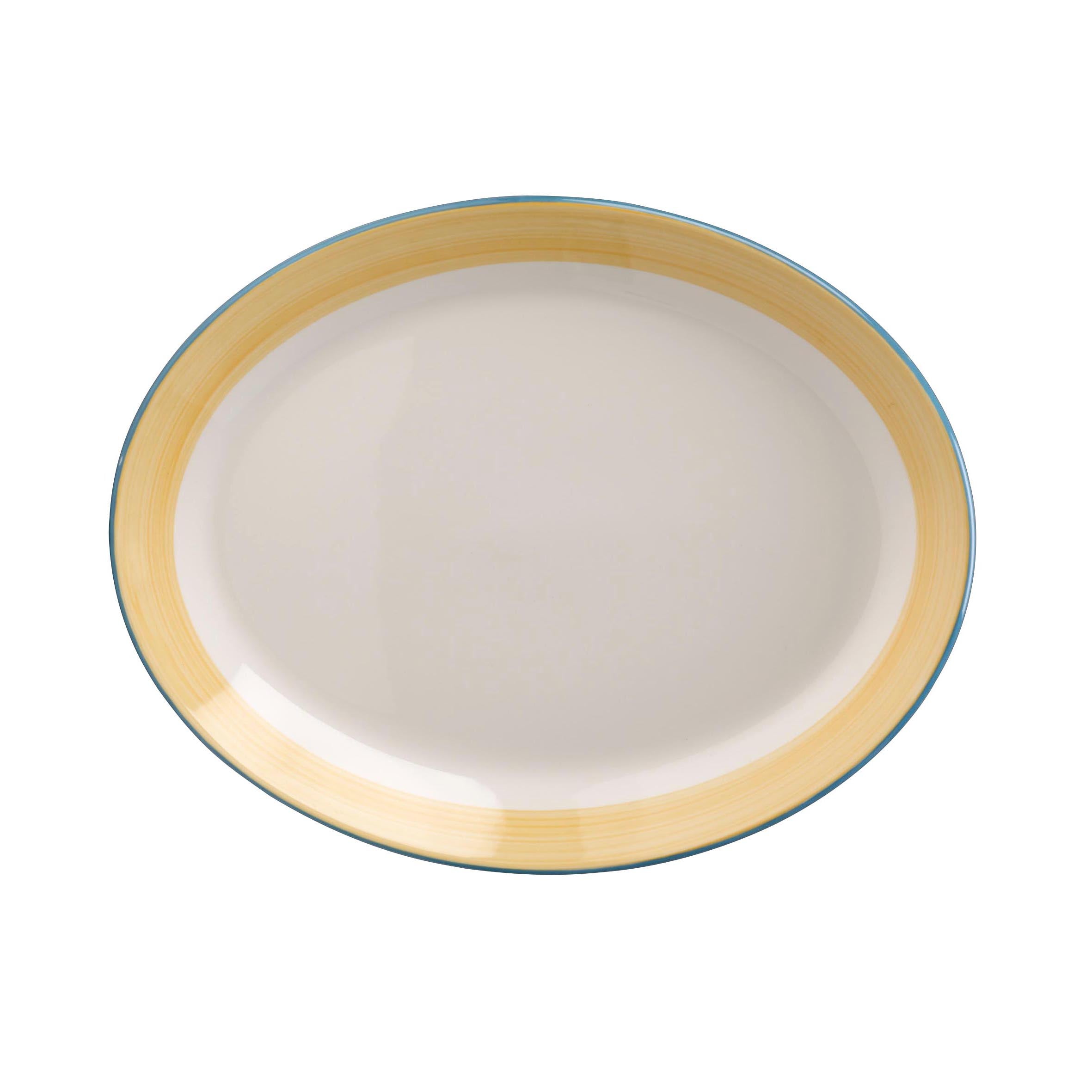 Oval Coupe Platter 8.0