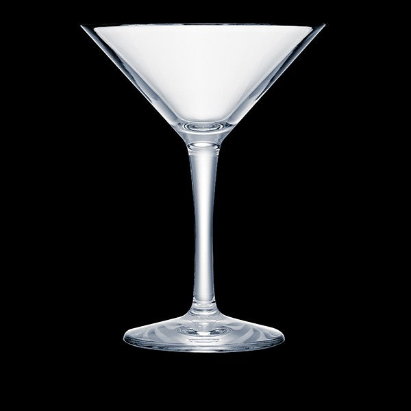 Strahl Design 8 oz. Plastic Martini Glass, Clear
