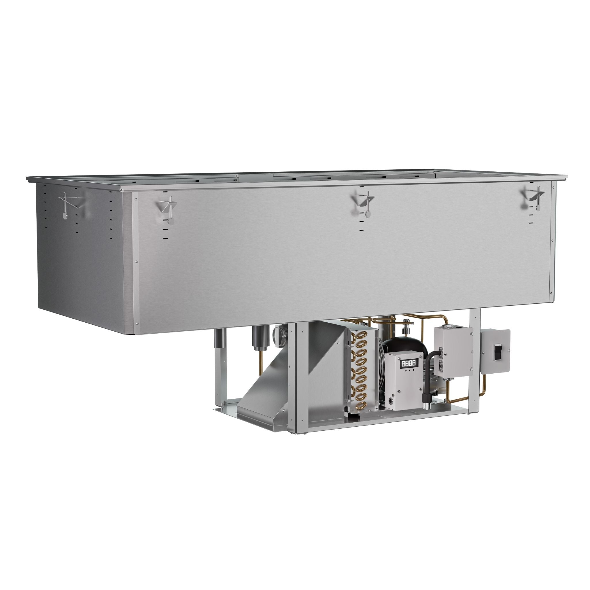 Four-Pan 120-Volt Forced-Air Drop-In Cold Well - Standard