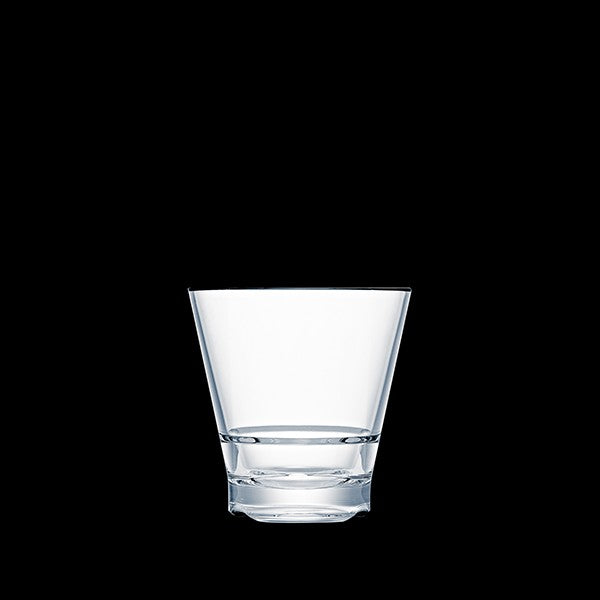 Strahl CapellaStack 9 oz. Plastic Rocks Glass, Clear