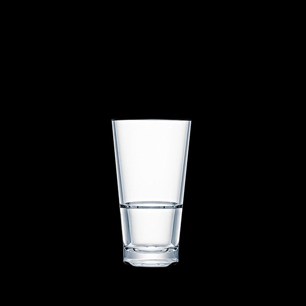 Strahl CapellaStack 10 oz. Plastic Highball Glass, Clear