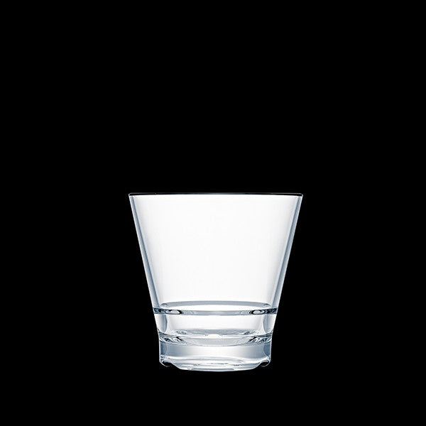 Strahl CapellaStack 12 oz. Plastic Rocks Glass, Clear