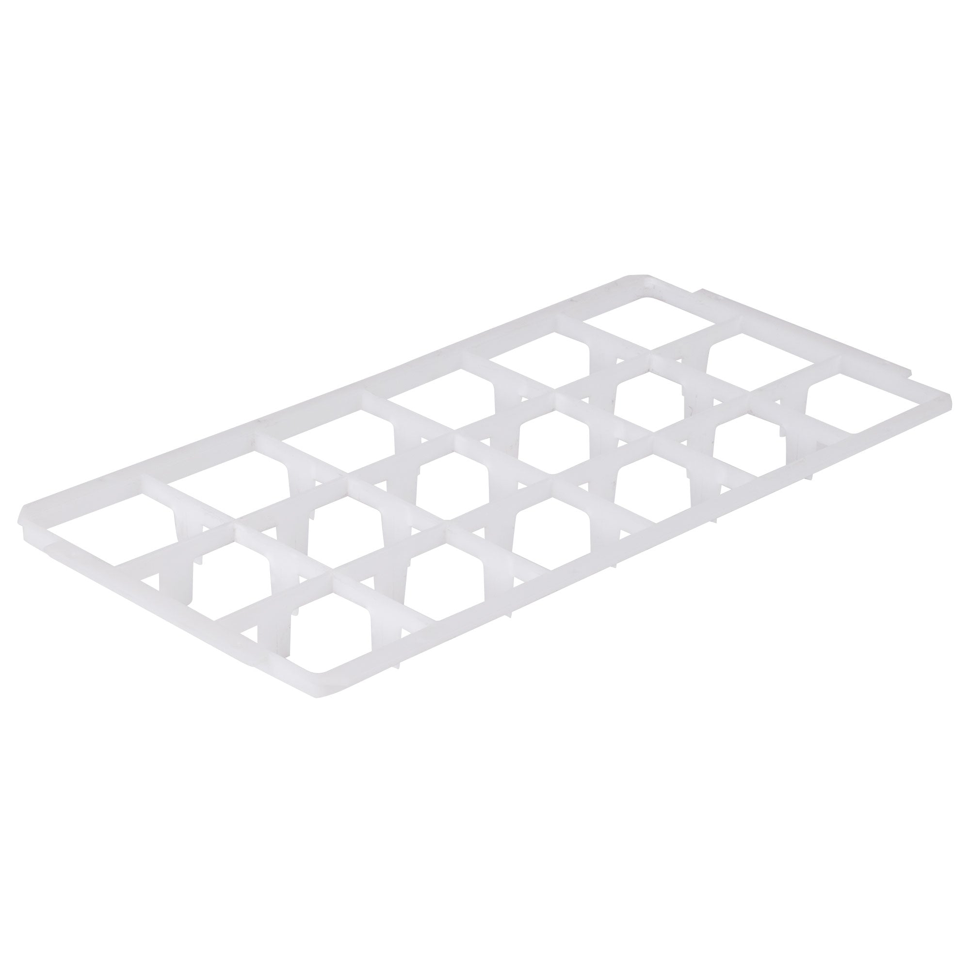 Signature Half-Size 18 Compartment Glass Rack Trim Divider