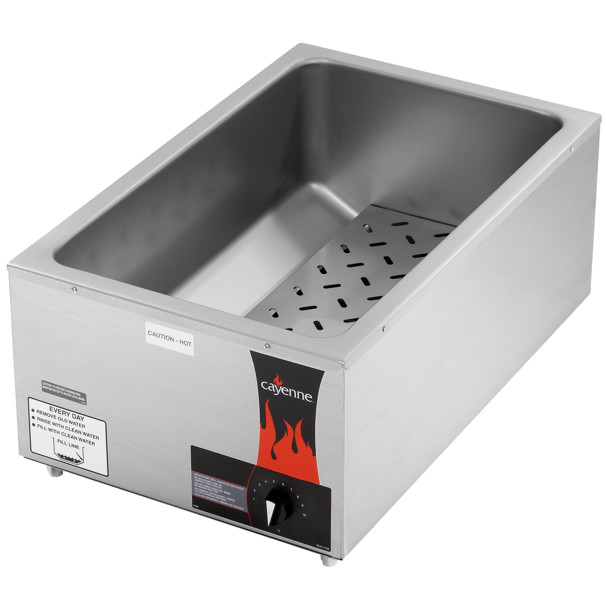 Full-size 120-volt Cayenne® Nitro™ rethermalizer