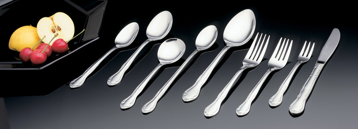 8-inch Thornhill™ heavy-duty stainless steel serving spoon