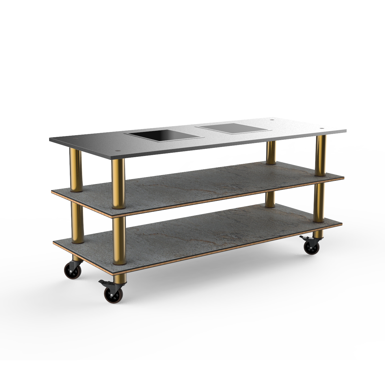 Pro Cooking Induction Station L 71.0" W 29.5" Modular