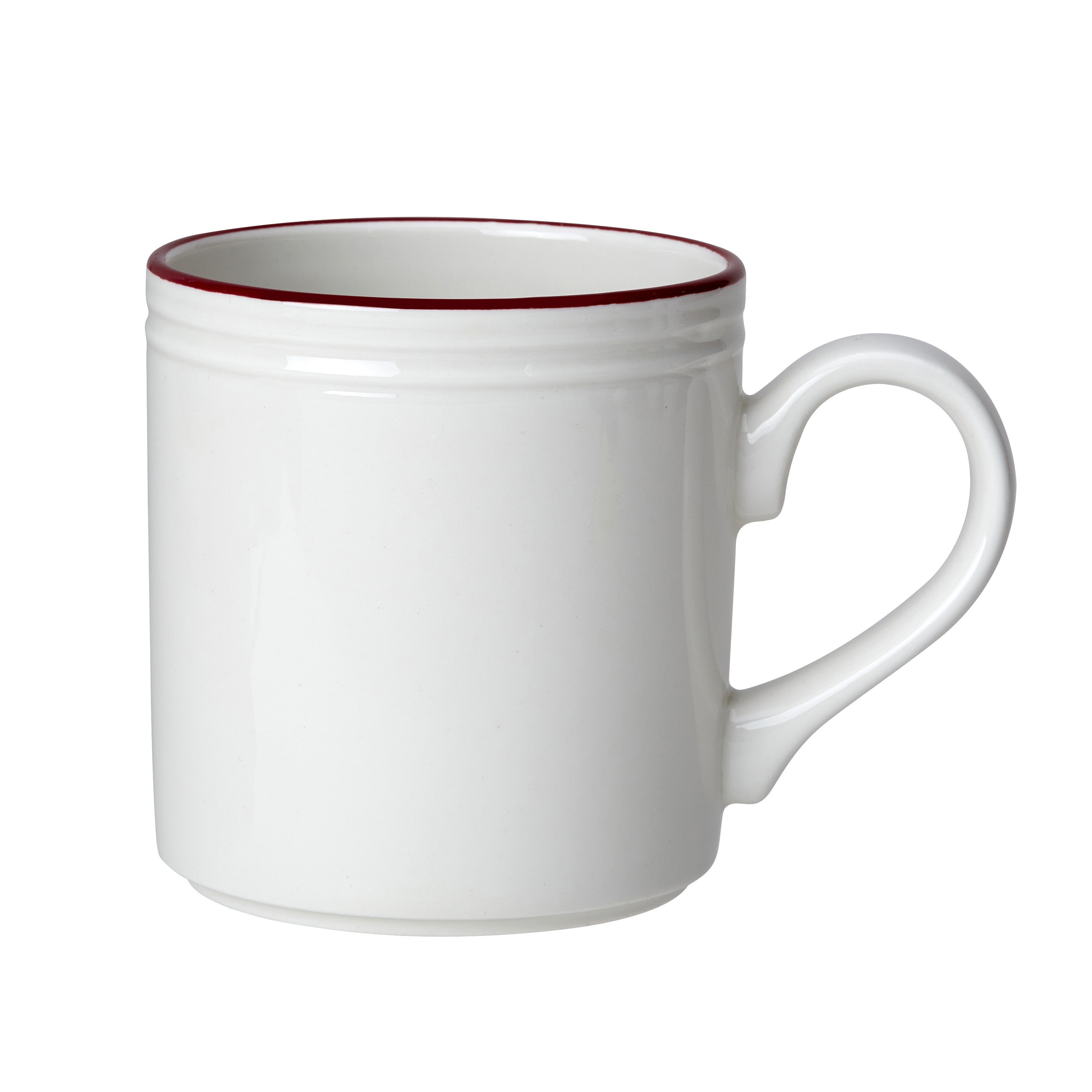 Mug L 4.75" W 3.25" (10.0 Oz) Bead Accent Mar