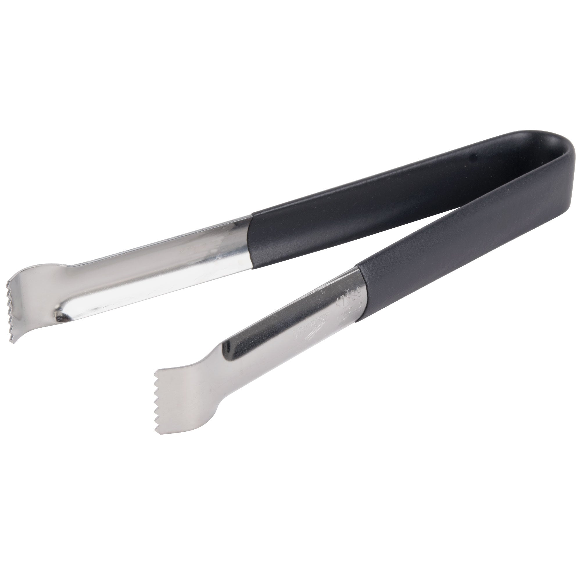 9-inch stainless steel pom tongs with Kool-Touch® handle