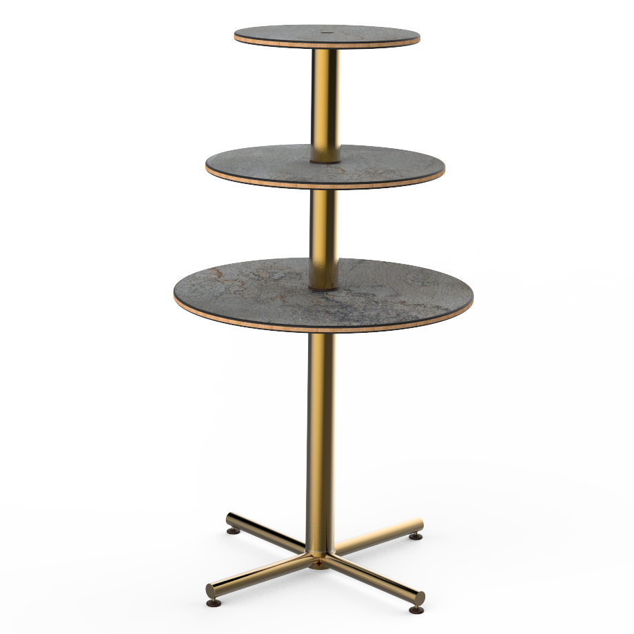 Round Display Table 30.0" Dia. Polo