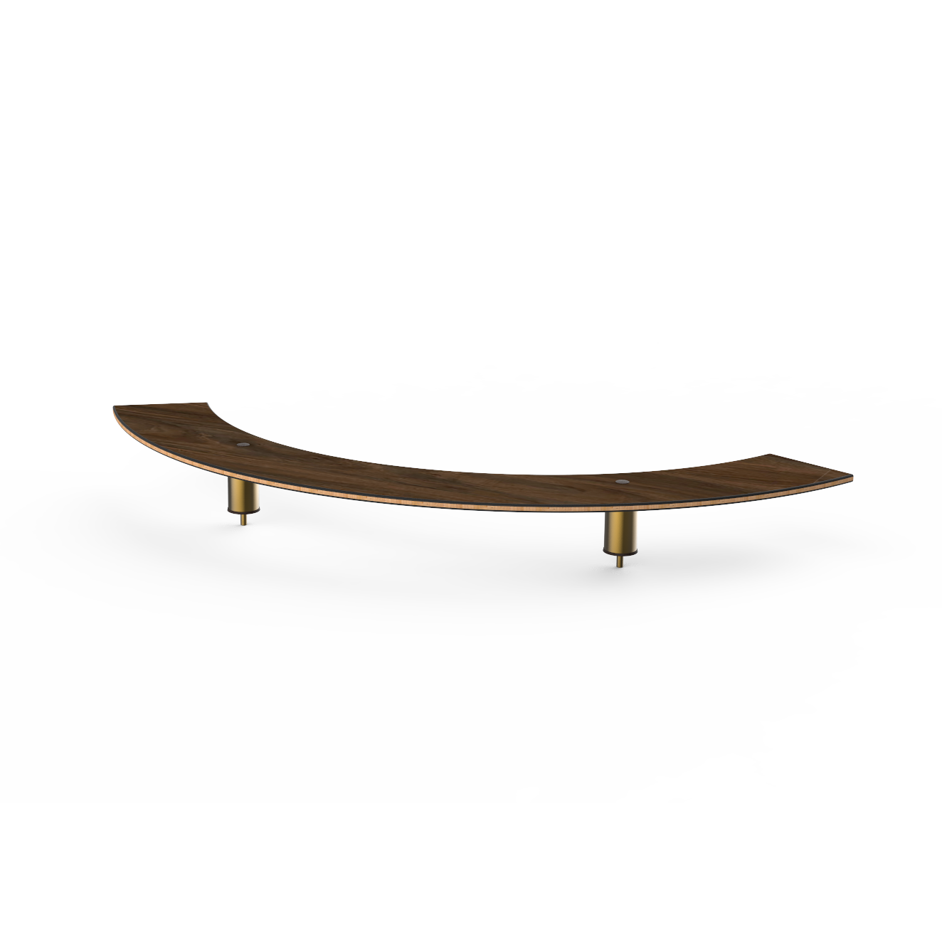 Creative Curved Outer Shelf L 76.0" W 27.5" Modular