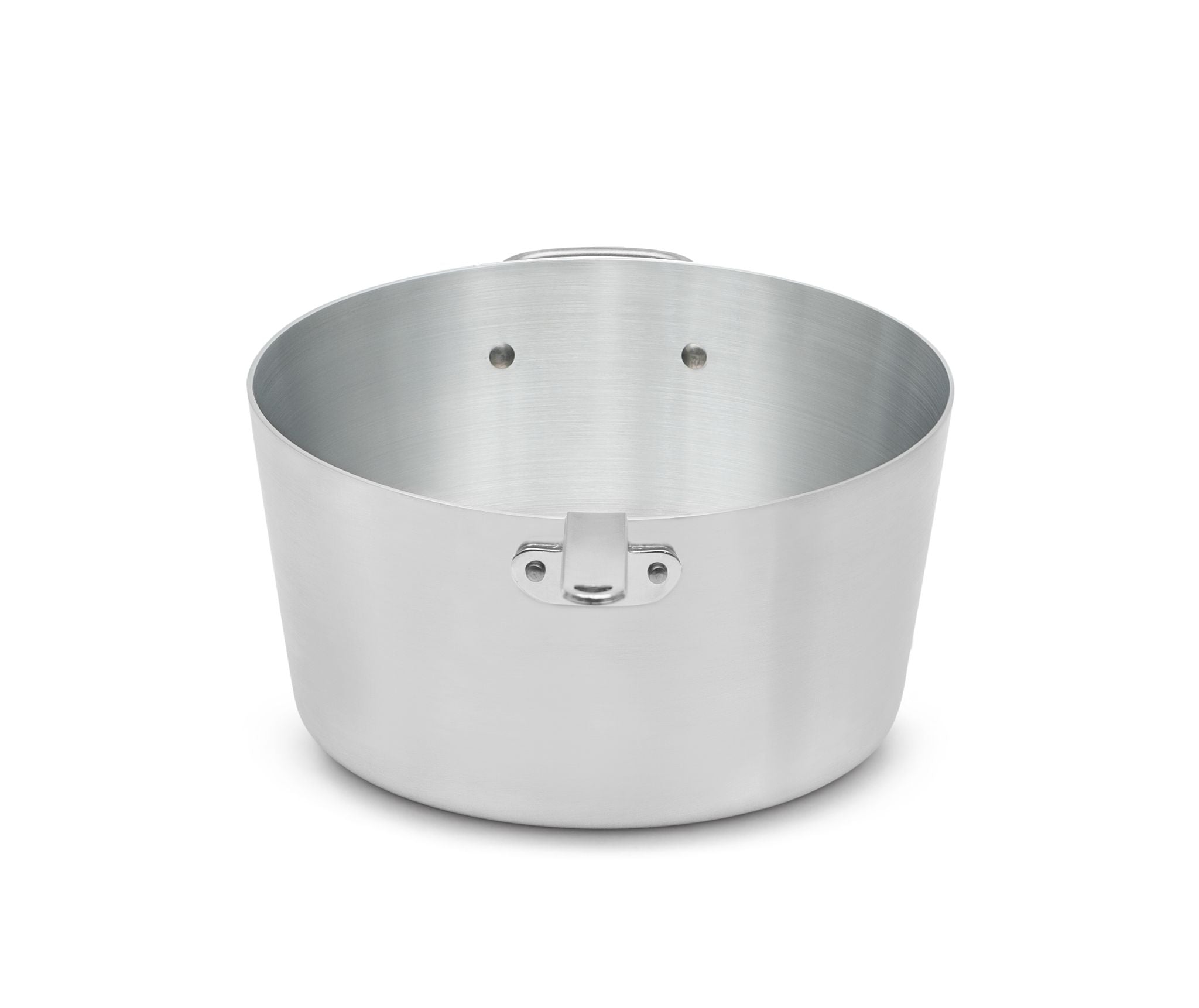 3 ¾-Quart Wear-Ever® Tapered Aluminum Saucepan with Natural Finish and Plated Handle