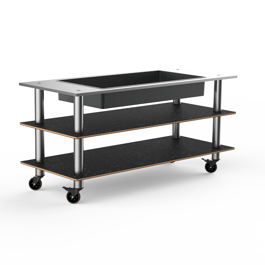 Salad Bar Station L 71.0" W 29.5" Modular