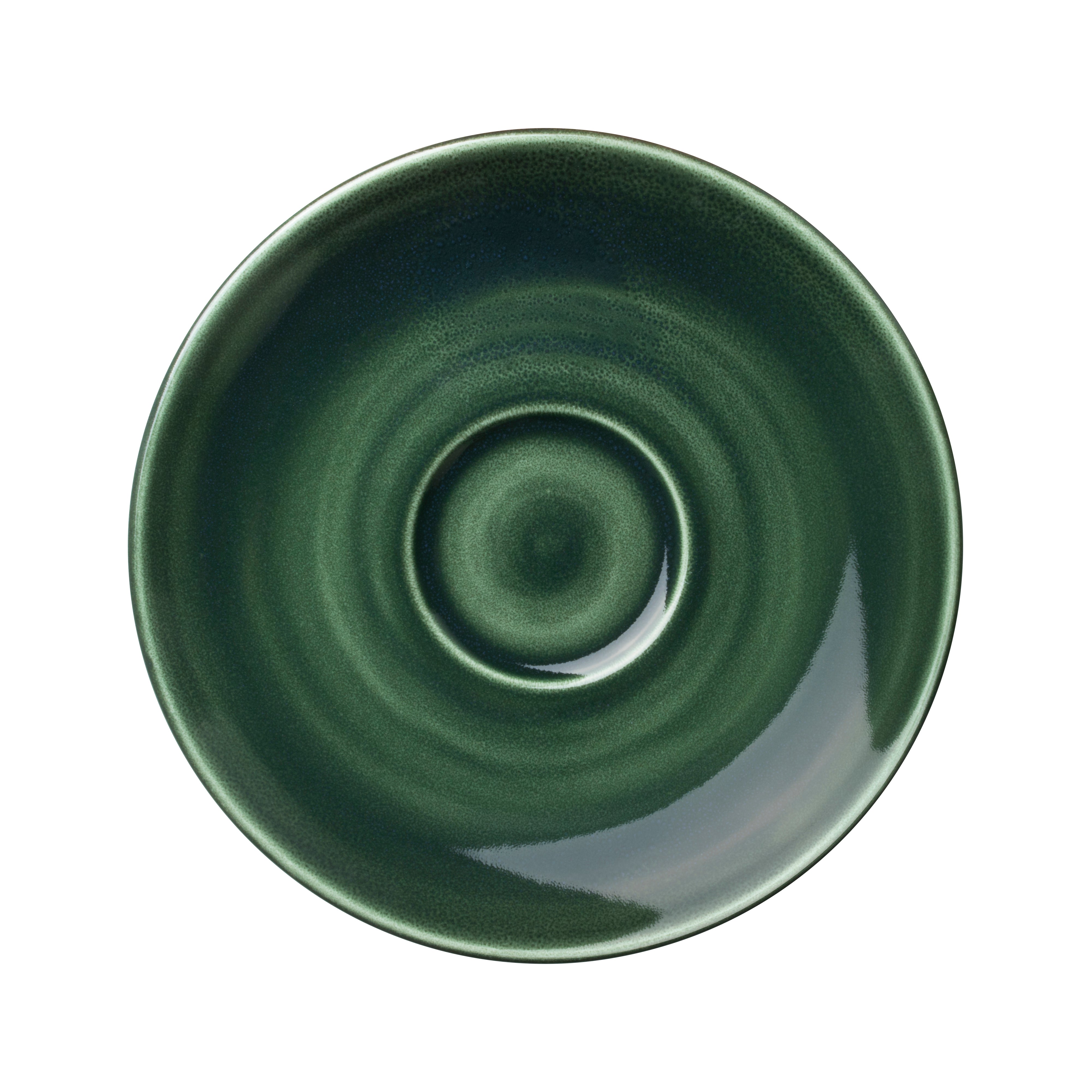 Saucer 6.0" Dia. Vesuvius Burnt