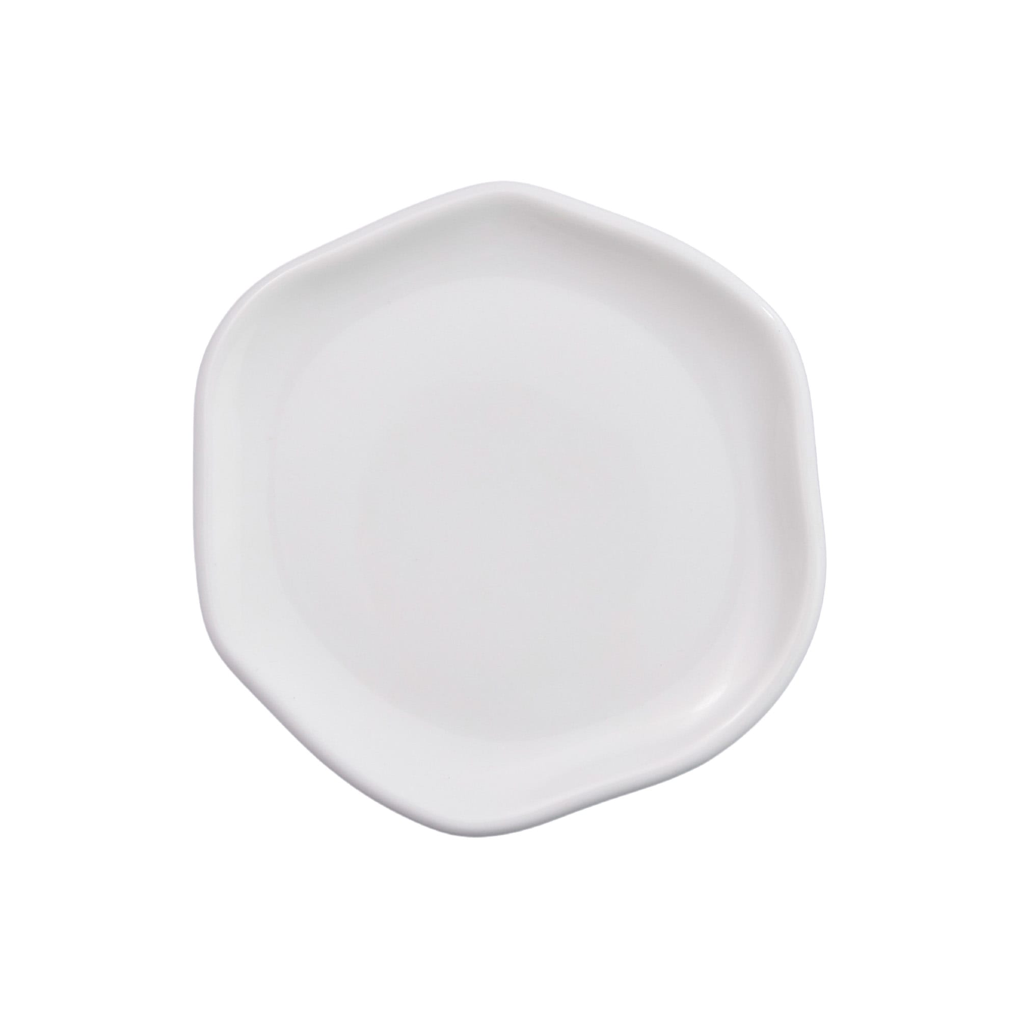 Ancestral Hexagonal Dinner Plate, 11.6"
