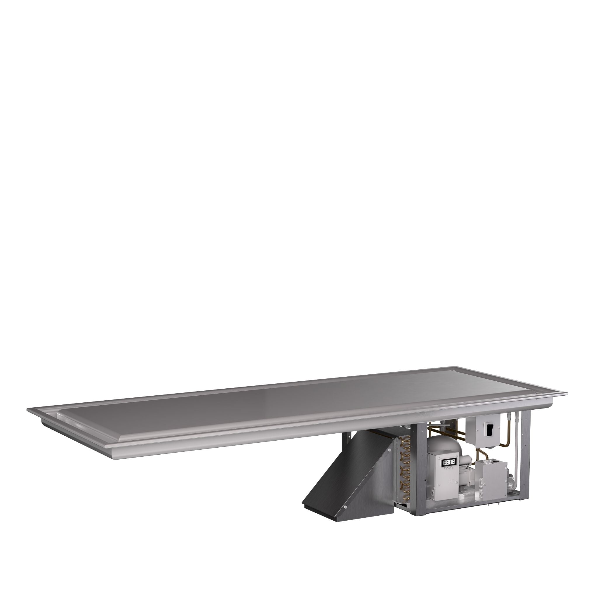 Two-Well 120-Volt Standard Refrigerated Drop-In Frost Top
