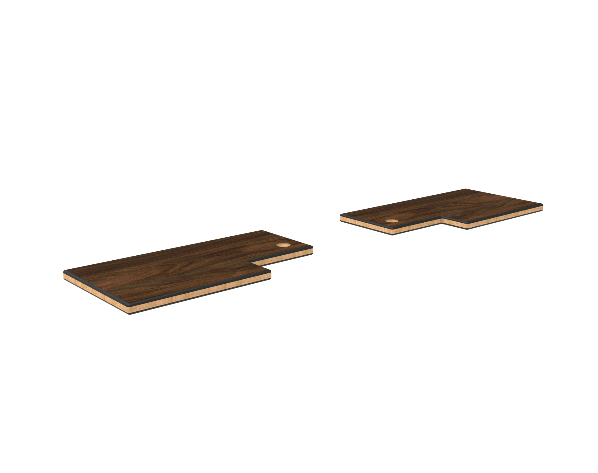 Side Serving Shelves For Sneeze Guard L 71.0" W 29.5" Modular