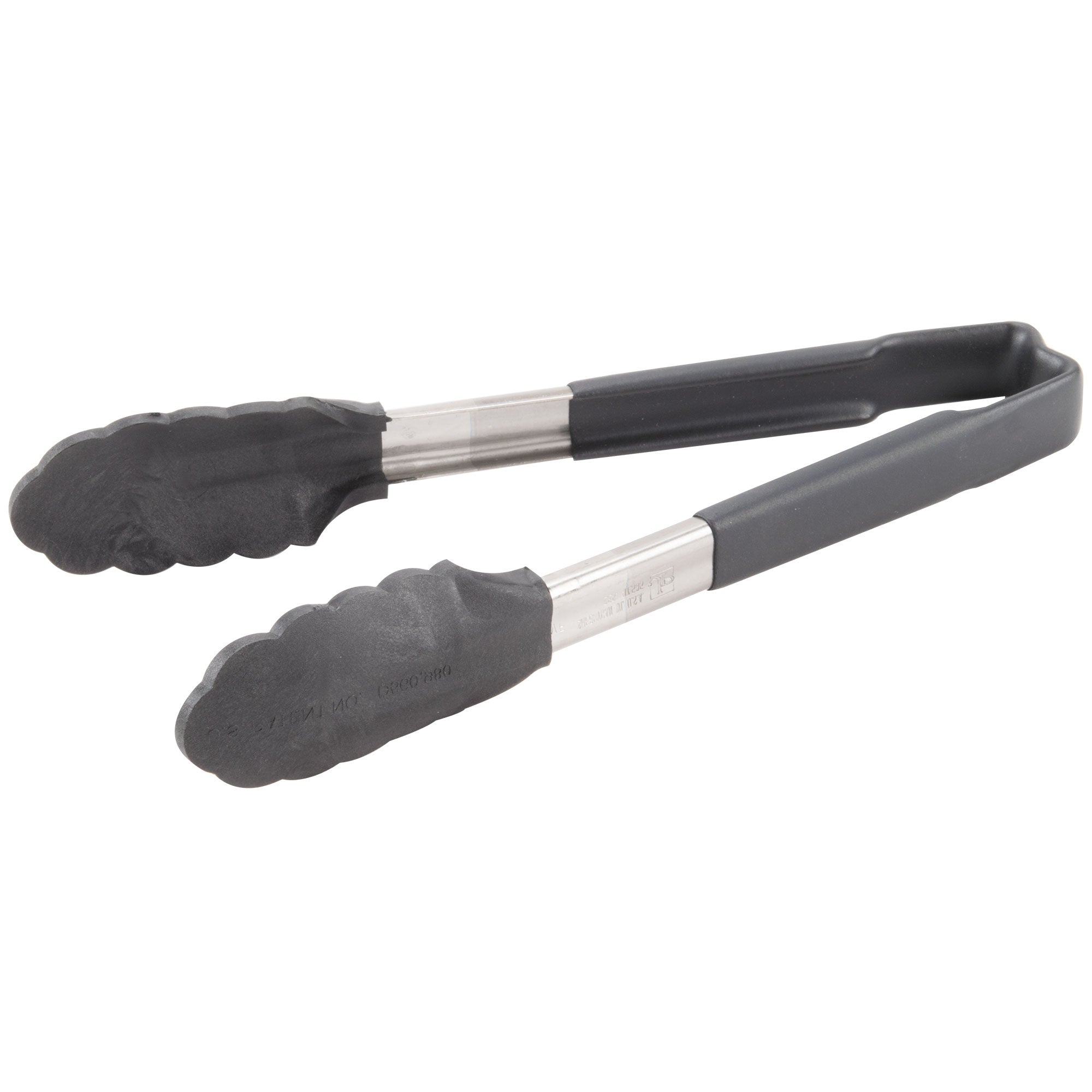 9 ½-inch high-temperature nylon-end one-piece tongs with Kool-Touch® handle