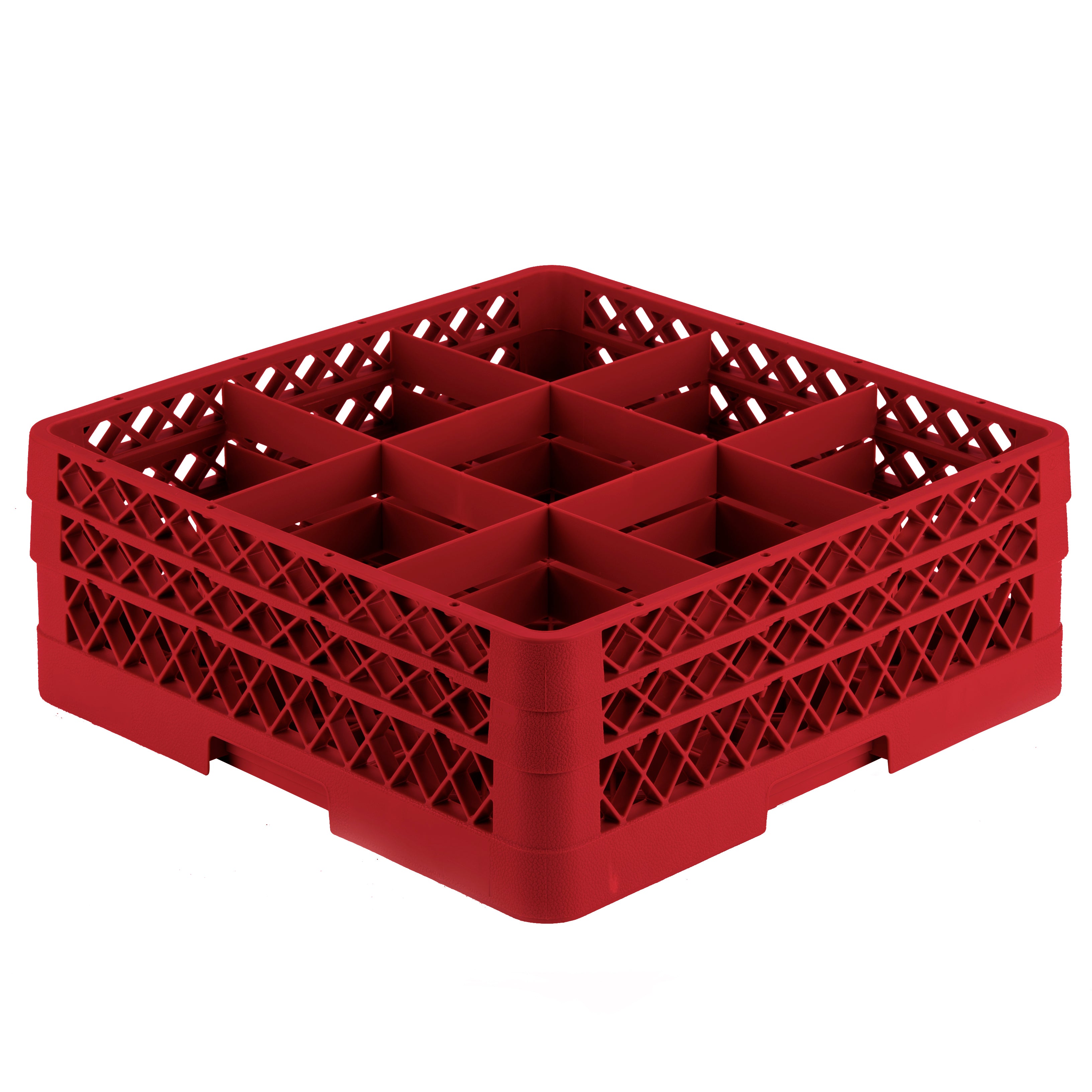 9-Compartment Square Traex® Full Size Compartment Racks