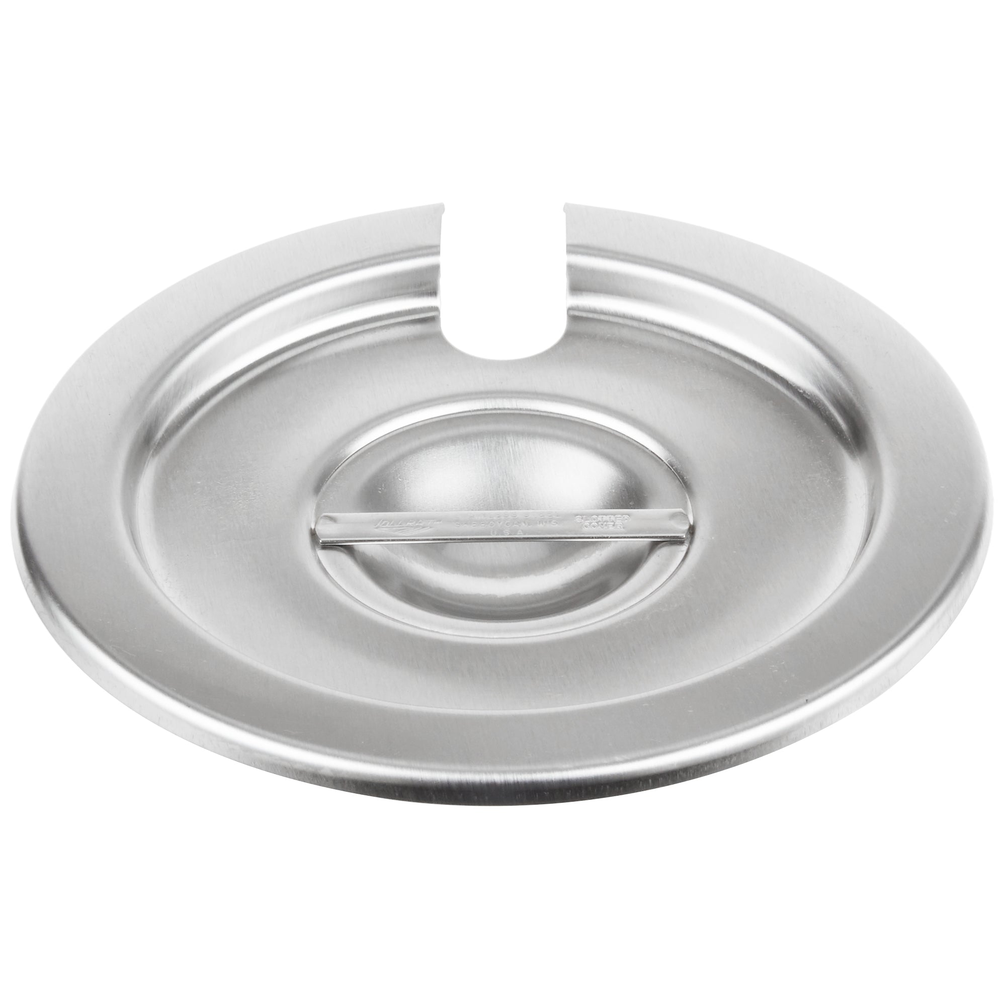 Stainless steel slotted inset cover