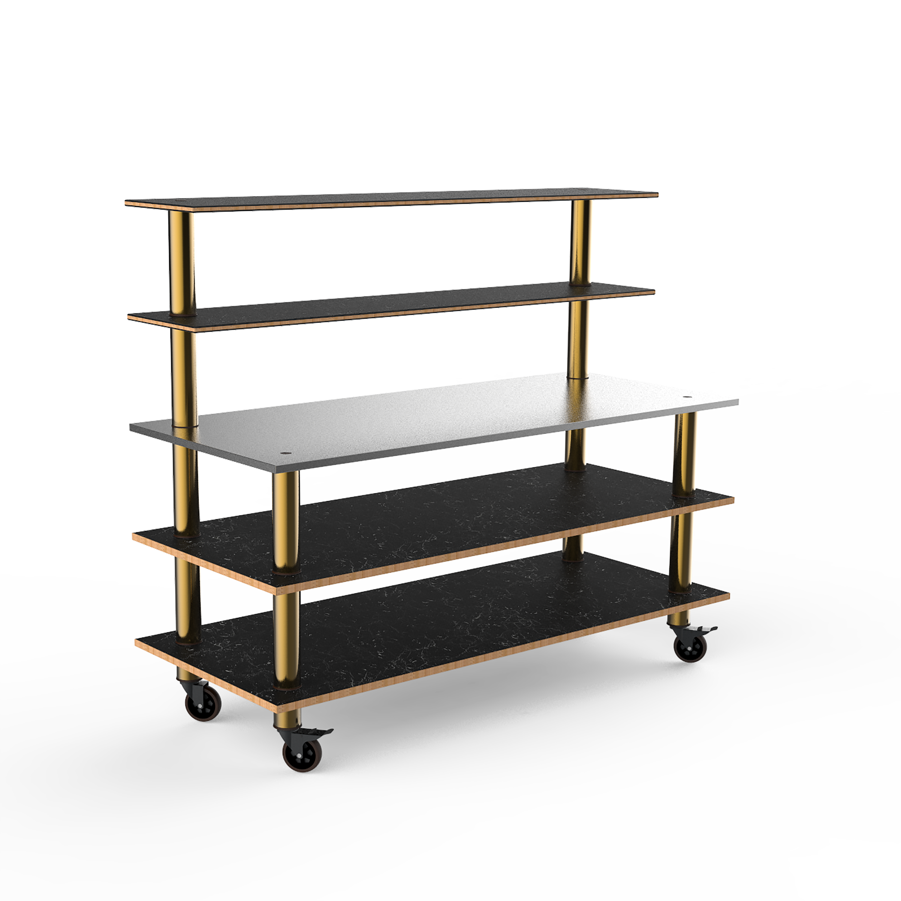 Back Bar Station L 71.0" W 29.5" Modular