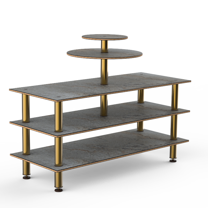 Multi Purpose Display Station L 75.0" W 29.5" Modular