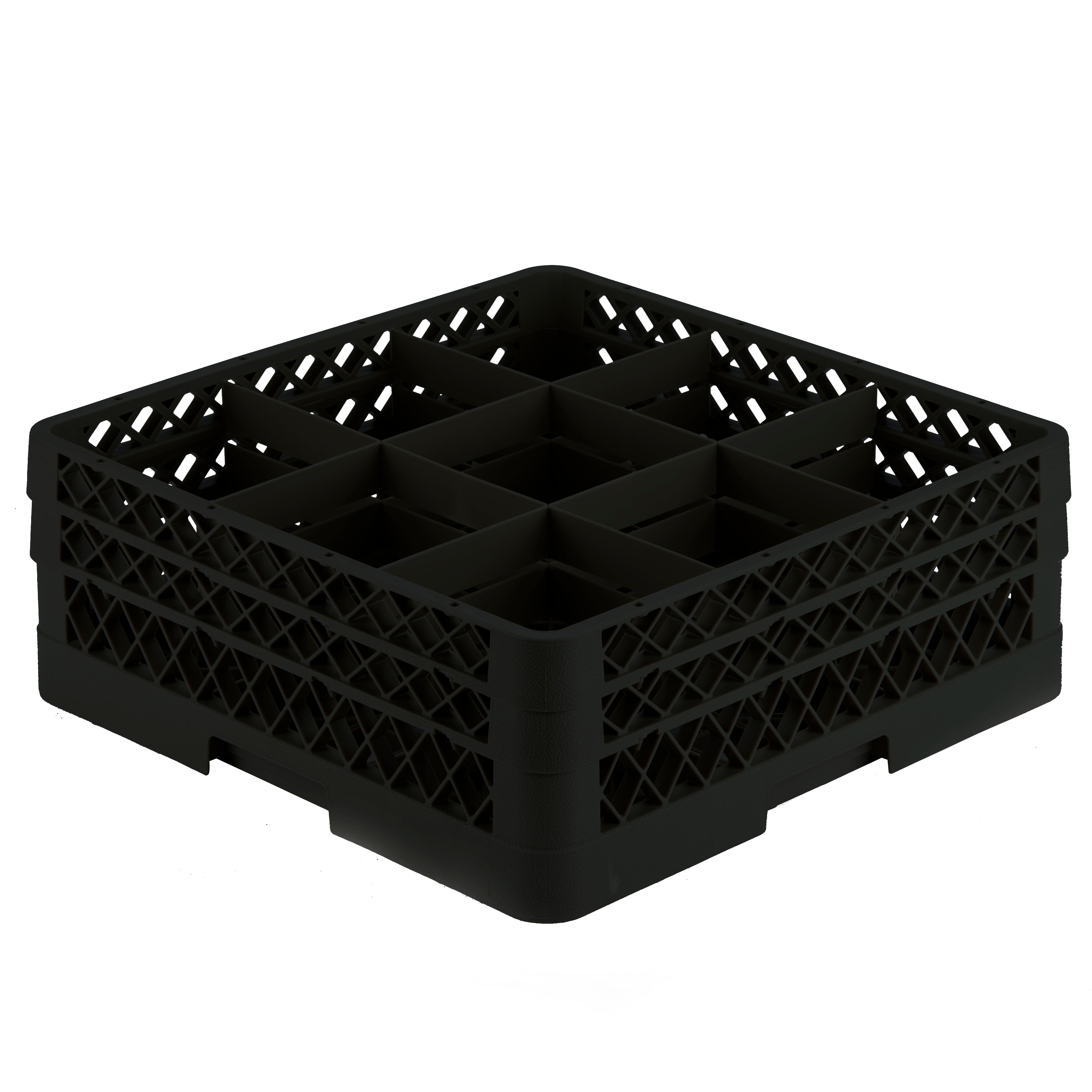 9-Compartment Square Traex® Full Size Compartment Racks