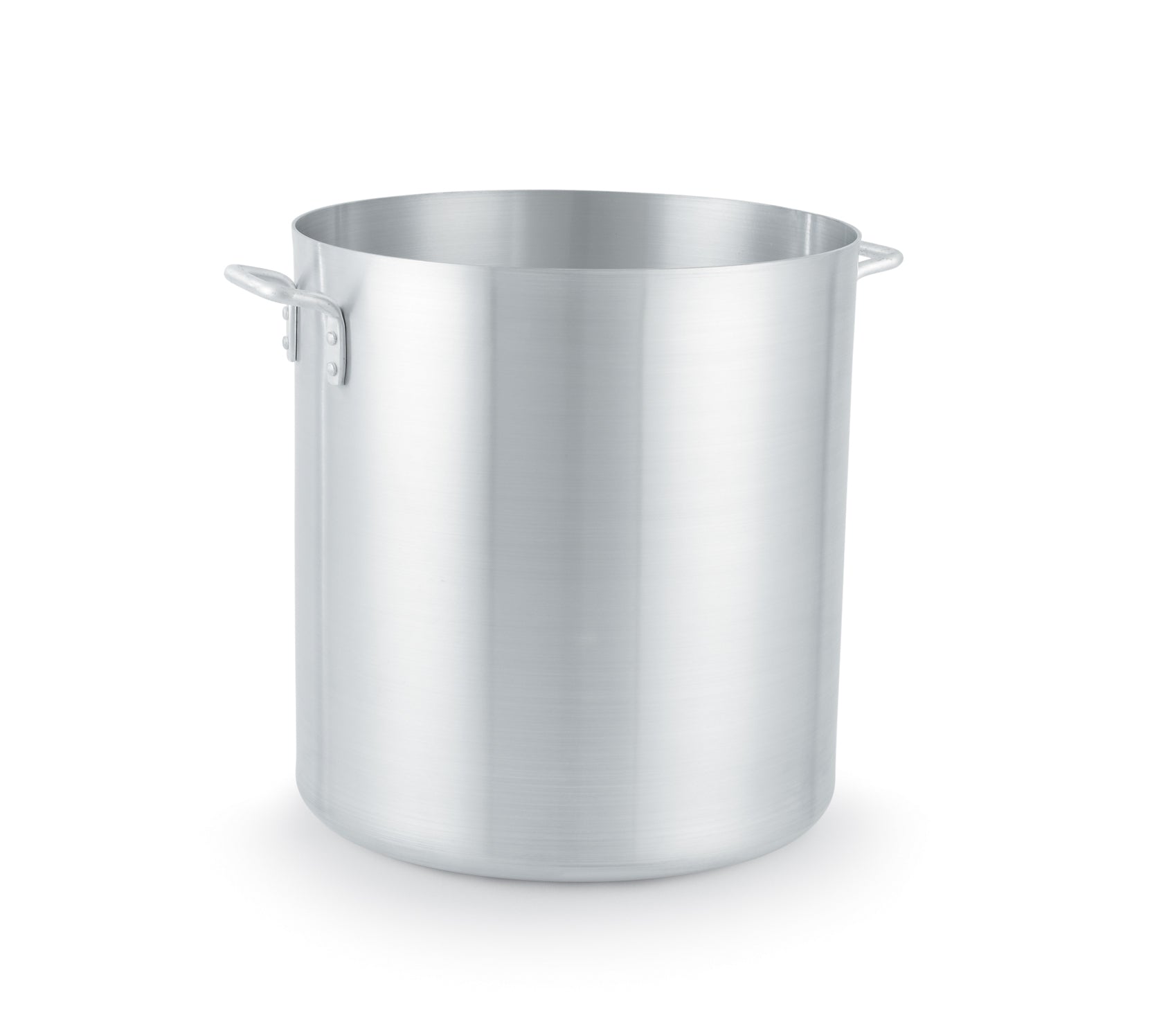 32-quart Arkadia™ aluminum stockpot in natural finish