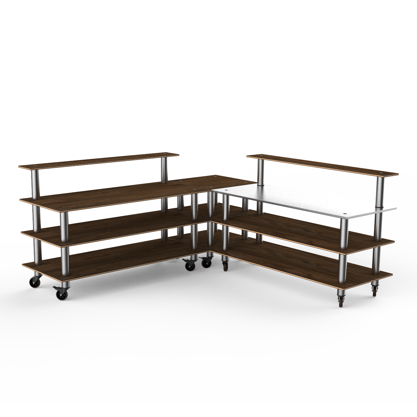 Pro Corner Station L 100.5" W 100.5" Modular