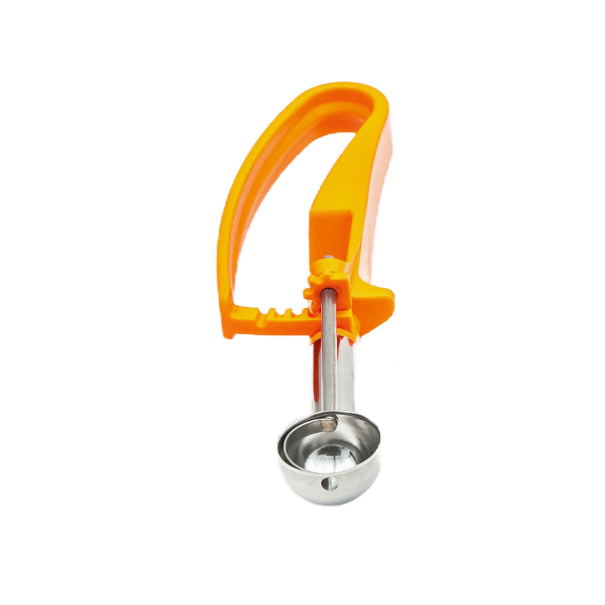 0.33 oz. Extended-Length Disher wth Orange Squeeze Handle