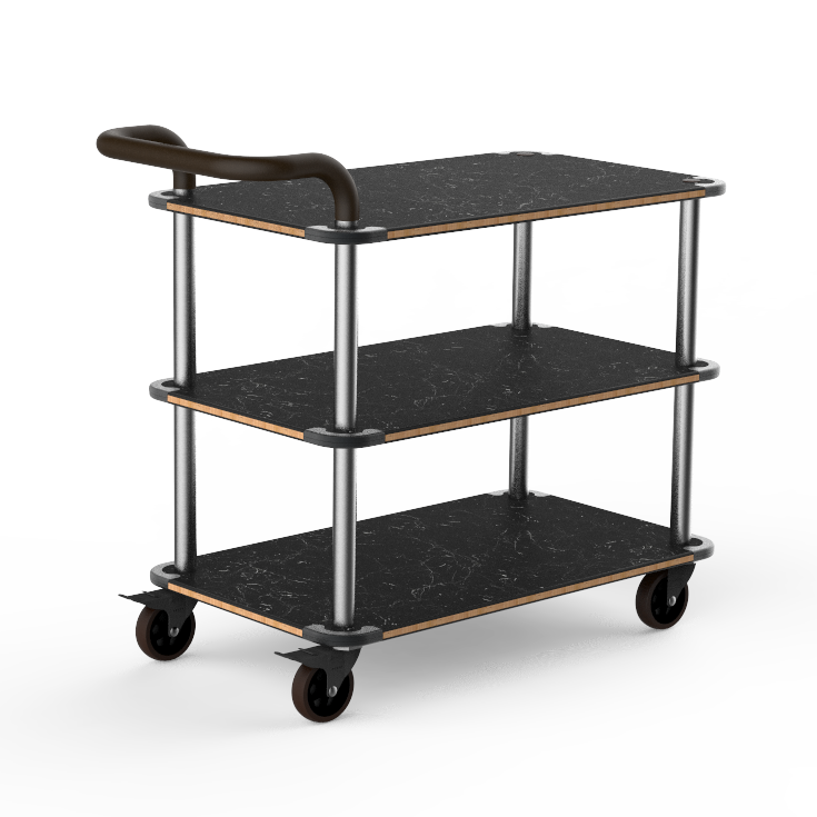 Service Cart L 41.5" W 21.0" Rollin
